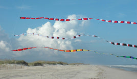 100ft Transition Tail - Rainbow - Great Canadian Kite Company