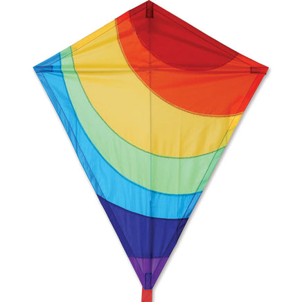 Radient Rainbow Diamond Kite Single Line Kites Premier Kites