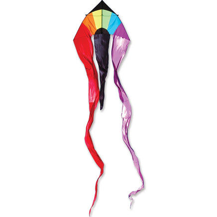 13ft. Flo-Train Delta Kite - Rainbow Single Line Kites Premier Kites