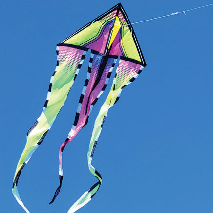46 in. Flo-Train Delta Kite - Tropical Breeze (Single Kite) Single Line Kites Premier Kites