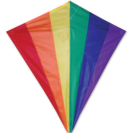30 in. Rainbow Diamond Kite