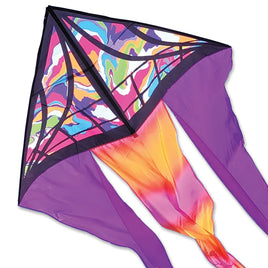 6.5 ft. Flo-Tail Delta Kite - Marble Single Line Kites Premier Kites - Great Canadian Kite Company