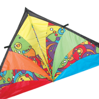 9 ft. Delta Kite - Rainbow Orbit Single Line Kites Premier Kites - Great Canadian Kite Company