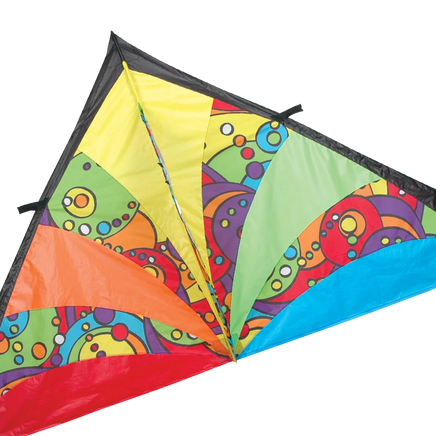 9 ft. Delta Kite - Rainbow Orbit Single Line Kites Premier Kites - Great Canadian Kite Company