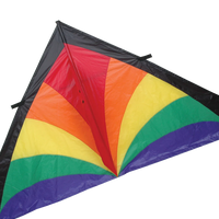 9 ft. Delta Kite - Rainbow Burst Single Line Kites Premier Kites - Great Canadian Kite Company