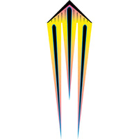 46 in. Flo-Train Delta Kite - Mango Shock (Single Kite)