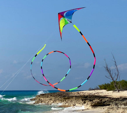 75 ft Prism Tube Tail for kites - Great Canadian Kite Company