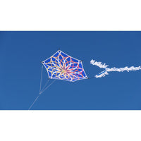 Alicja's Lotus Kite - Blue by Spider Kites