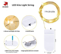 Kite Light LED String - White - Great Canadian Kite Company
