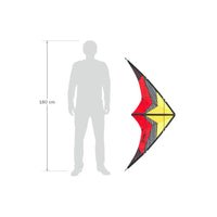 Limbo II Sport Kite - Lava Beginner Stunt Kite HQ Kites - Great Canadian Kite Company