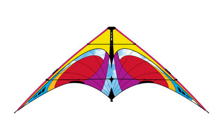 Quantum 2.0 Sport Kite Beginner Stunt Kite Prism Kites - Great Canadian Kite Company