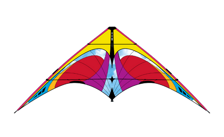 SkyCandy-Quantum kite - Prism Kites