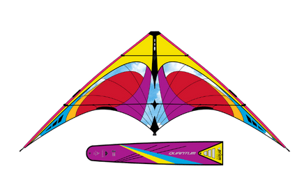 Quantum 2.0 Sport Kite Beginner Stunt Kite Prism Kites - Great Canadian Kite Company