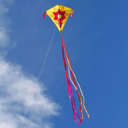 Sunflower Celestial Diamond Kite - Great Canadian Kite Company
