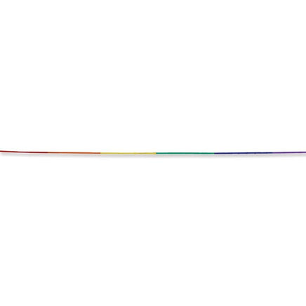 50ft Streamer kite Tail - Rainbow
